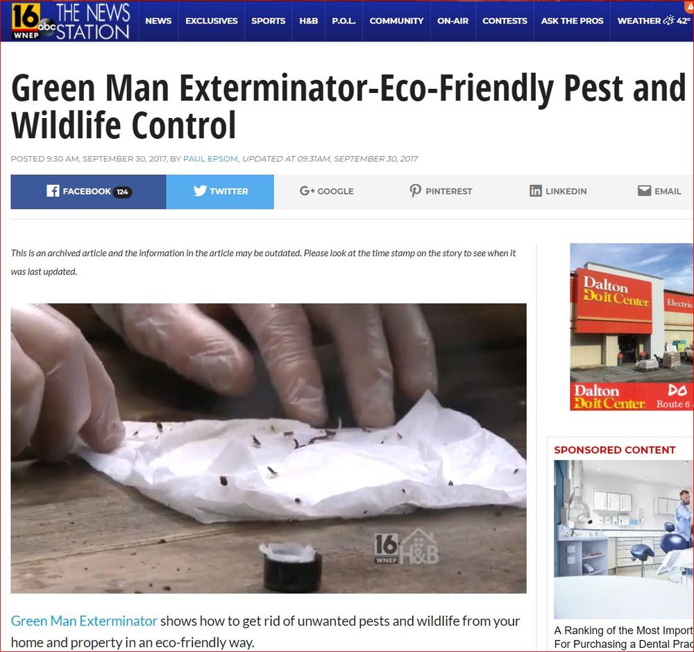 Green Man Exterminator