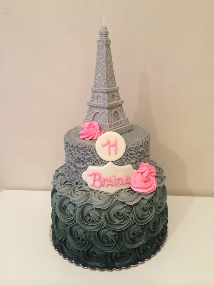 paris cake b w