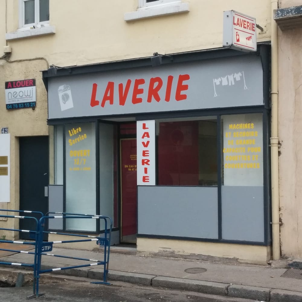 Laverie Laundry Services 42 rue SaintPierre de Vaise, Vaise, Lyon