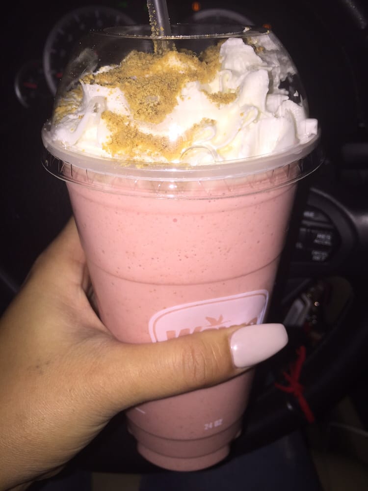 Strawberry cheesecake smoothie Yelp