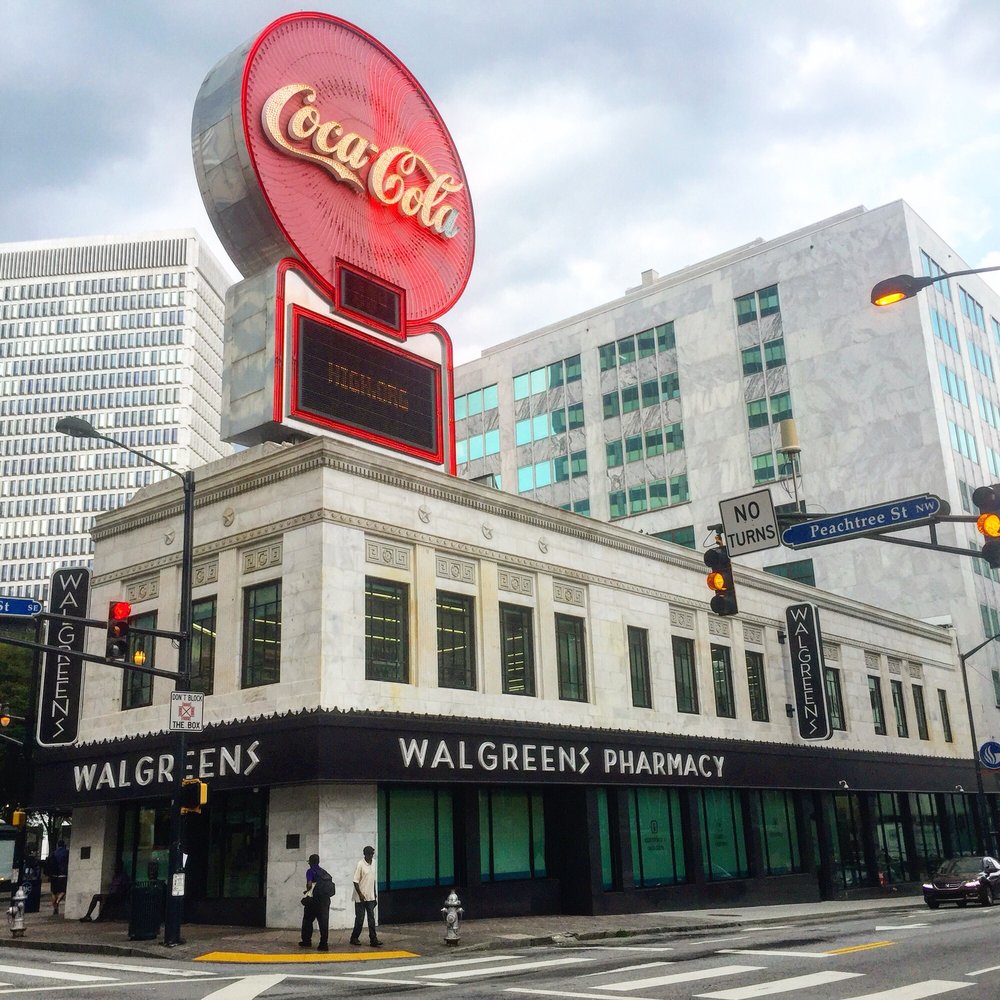 July 25 2018 Iconic Walgreens Peachtree Street Atlanta Ga Yelp