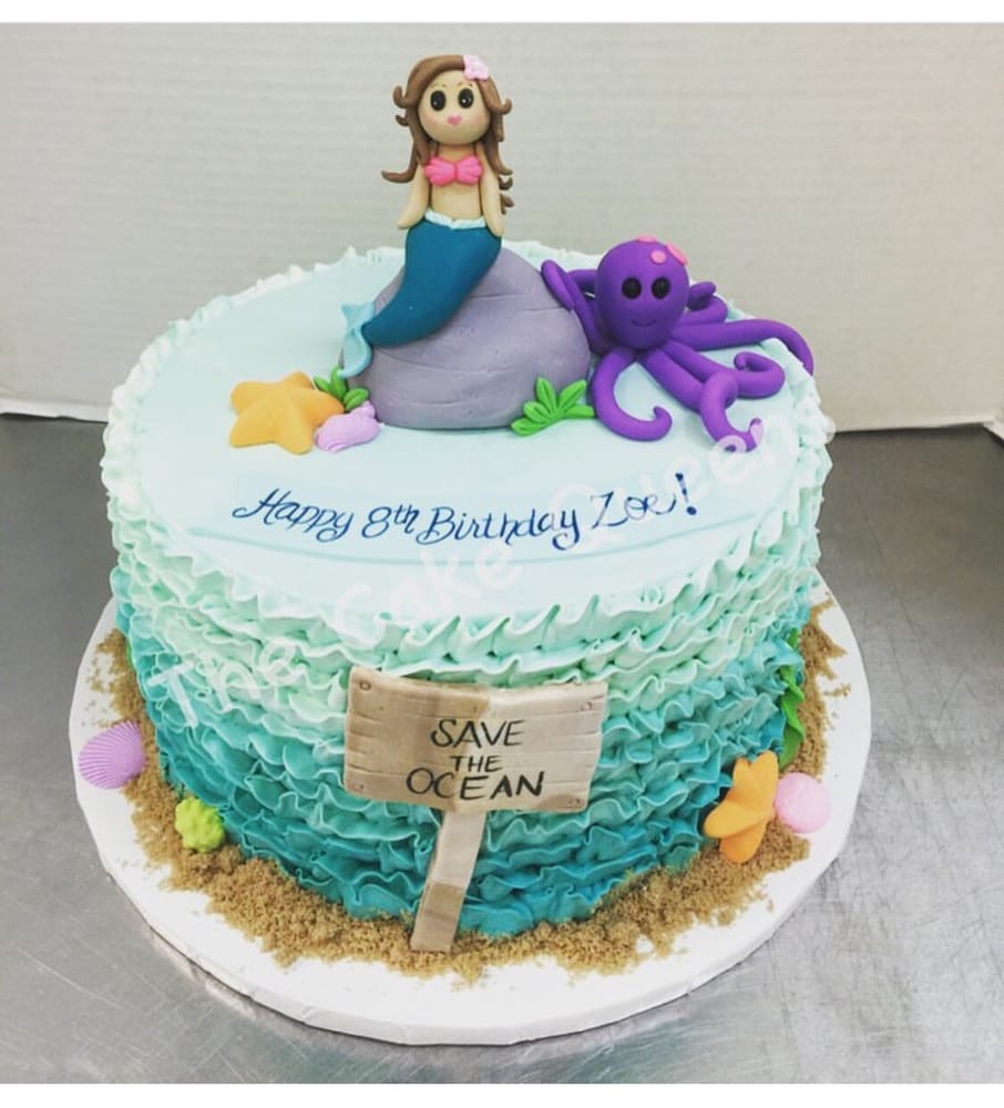 Mermaid Underwater Themed Cake Yelp