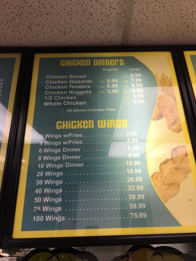 Sharks Fish & Chicken Chicken Wings 2411 119th St, Blue Island, IL