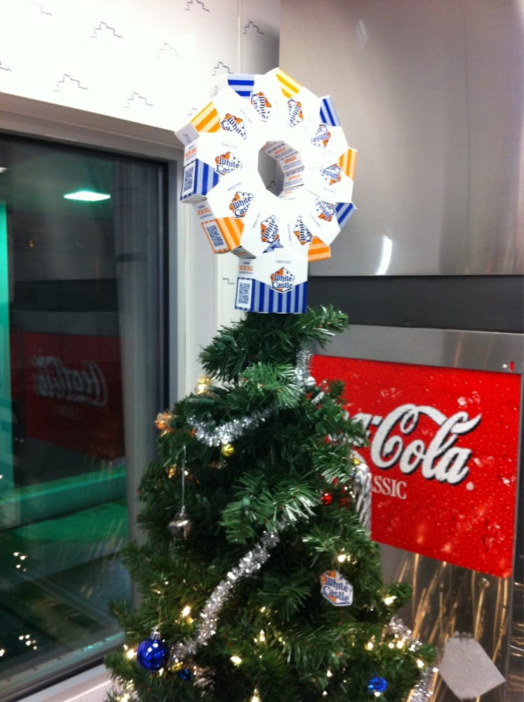 photo of white castle chesterton in united states just decorating the white