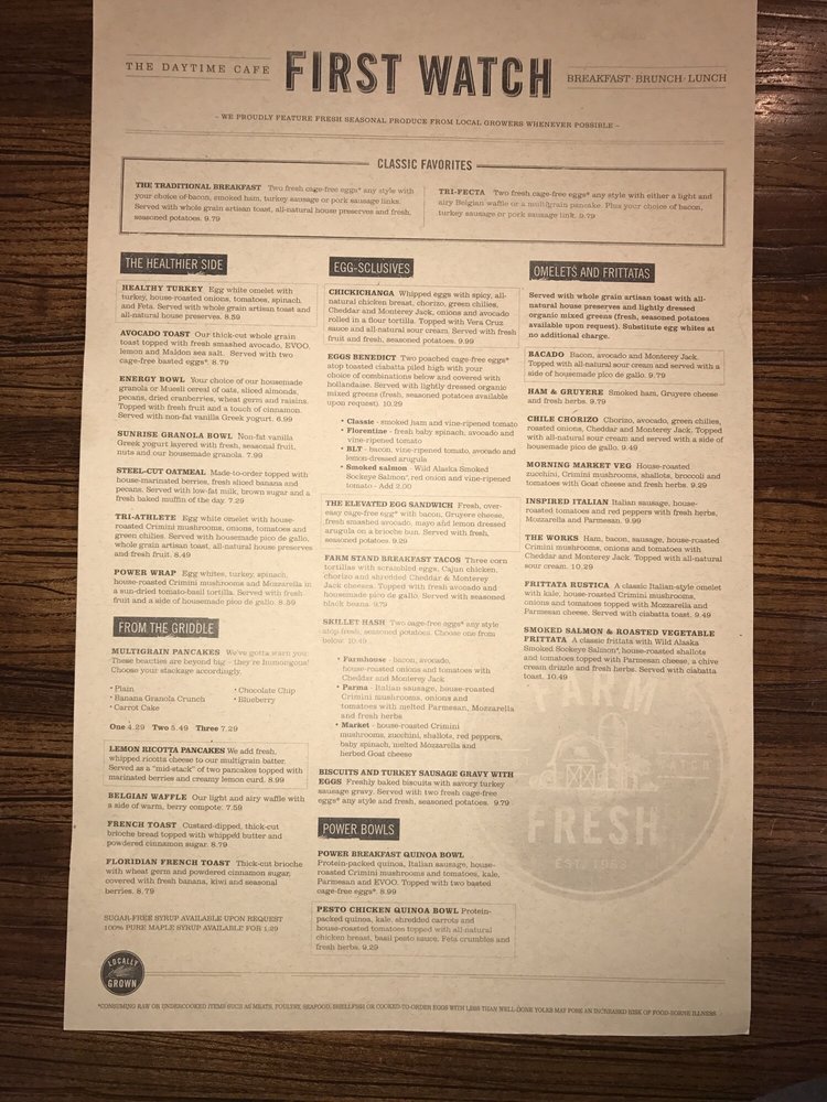 First Watch 191 Photos & 153 Reviews Breakfast & Brunch 104 E 7th