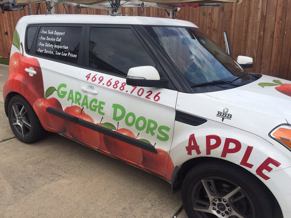 Apple Garage Door