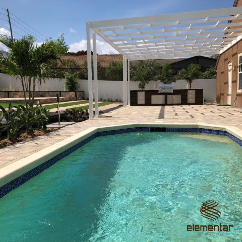 Pergola, Pool, Pavers, Turf Installation - Yelp Pergola, Pool, Pavers, Turf Installation - Yelp on Elementar Outdoor Living id=42251