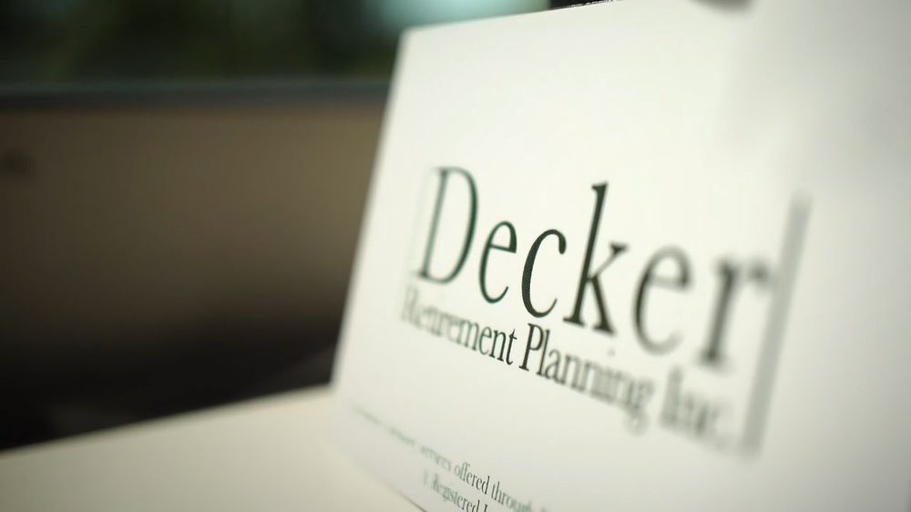 Decker Retirement Planning