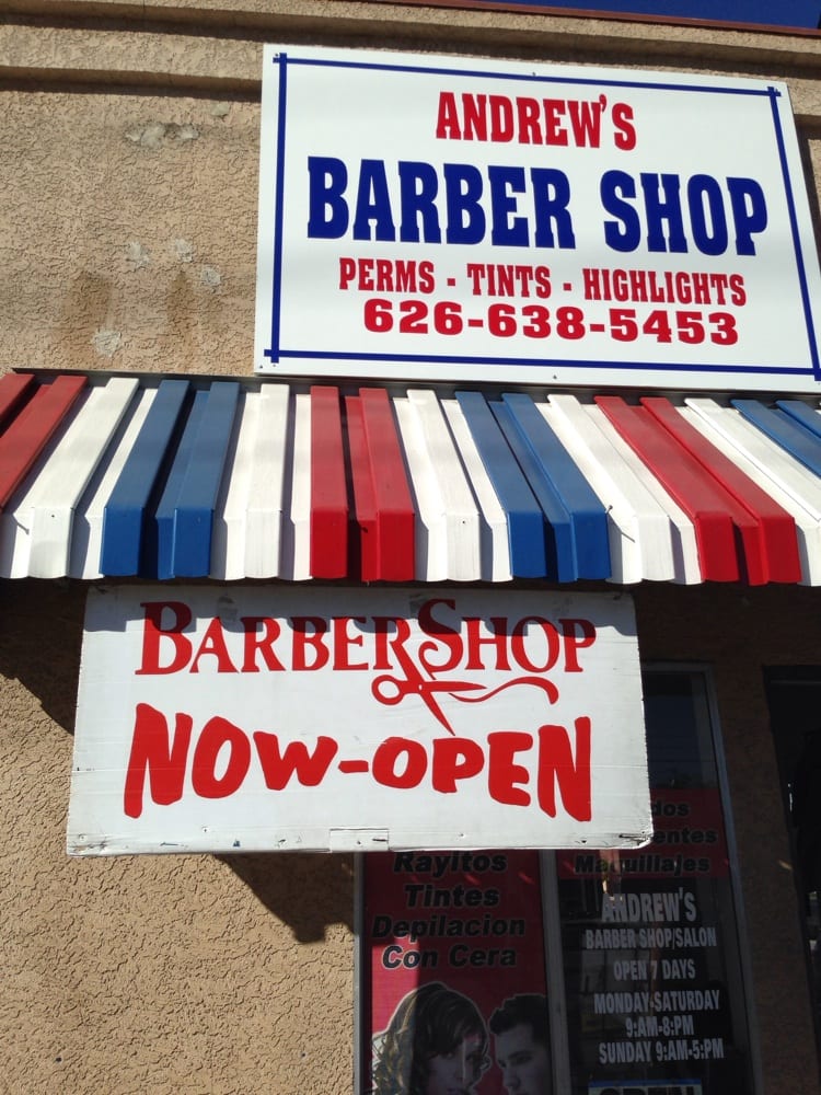 Andrew’s Barber Shop Barbers 3851 Peck Rd, El Monte, CA Phone