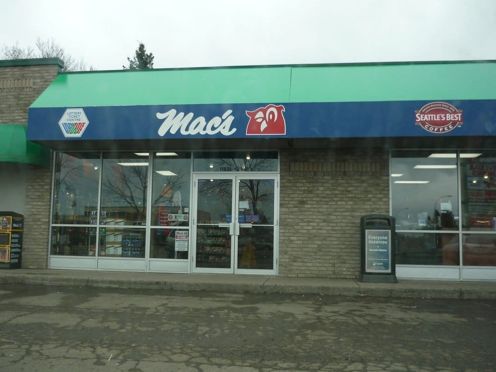 Mac’s Convenience Stores 11835 40 Avenue NW, Edmonton, AB Phone