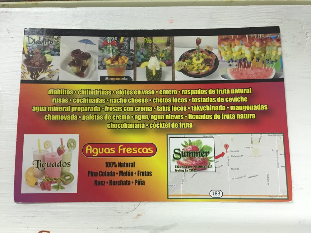 Summer Paleteria Y Fruteria