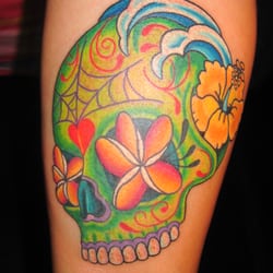 Tsunami tattoo kauai