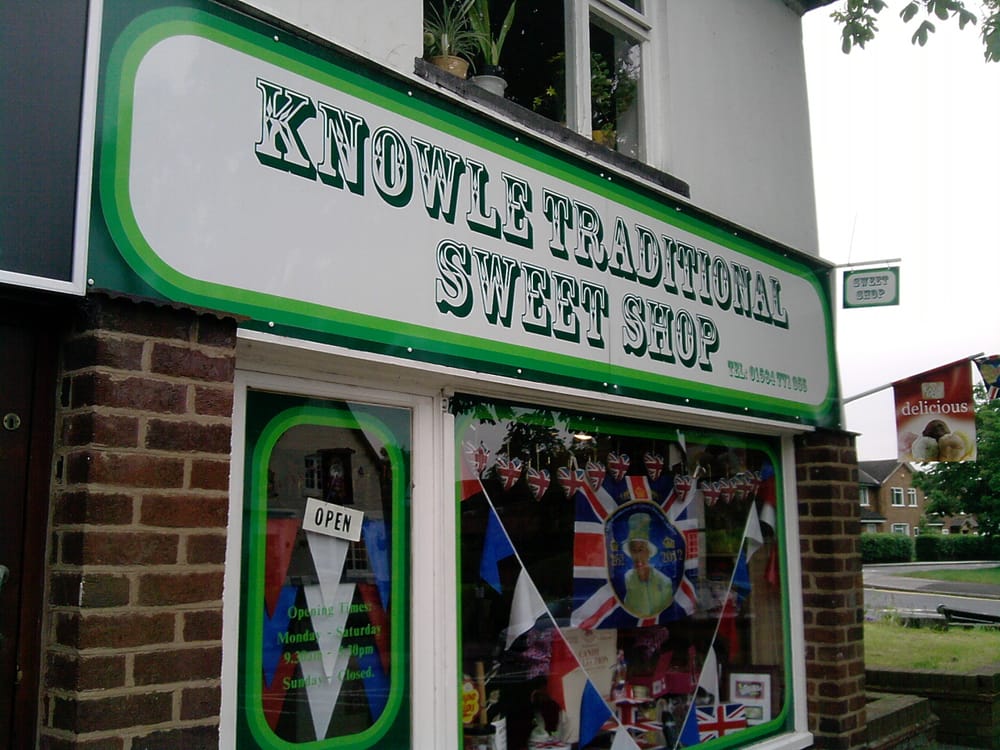 Knowle Traditional Sweet Shop Candy Stores 1578 High Street, Knowle, West Midlands, United