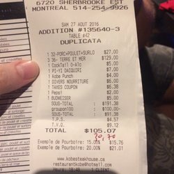 Coupons restaurants montreal