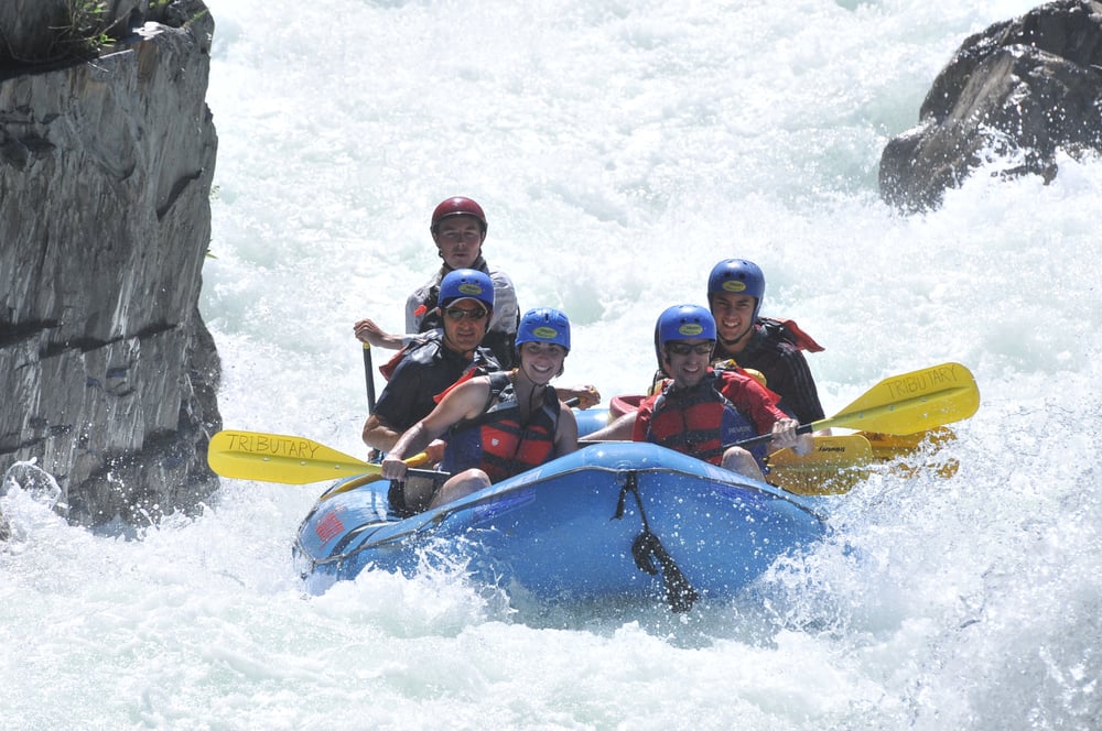 Class 4+ Tunnel Chute Rapid on the Middle Fork American River rafting trips - Yelp
