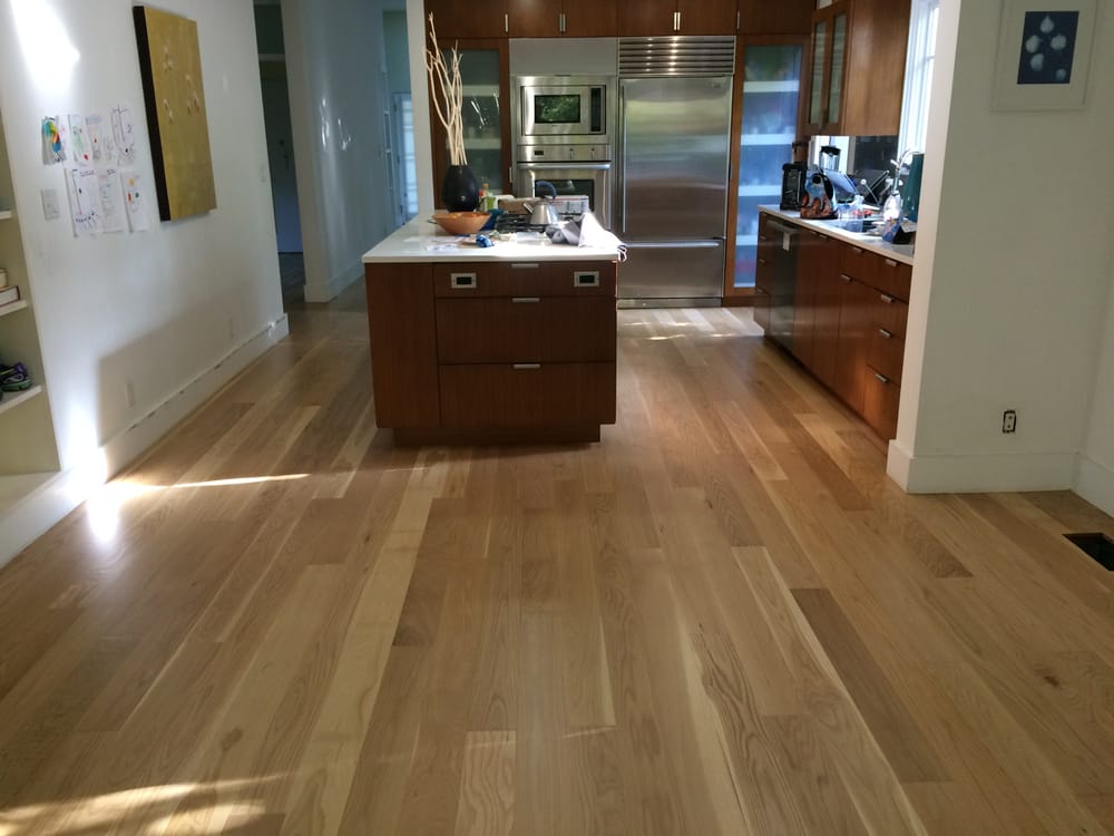 White Oak Sanded And Finished In A Residence West Hollywood Ca Photo Of Cmc Hardwood Floors Los Angeles Ca United States White Oak
