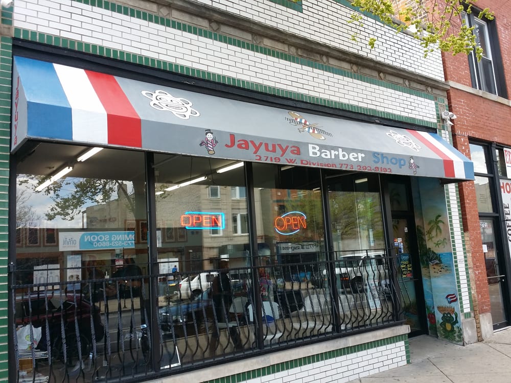 Front of the barbershop - Yelp