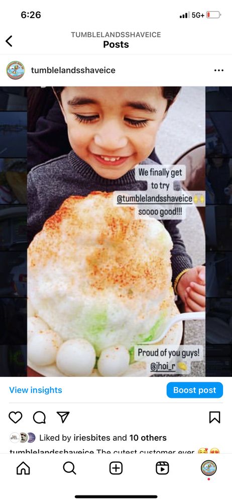 Tumblelands Shave Ice