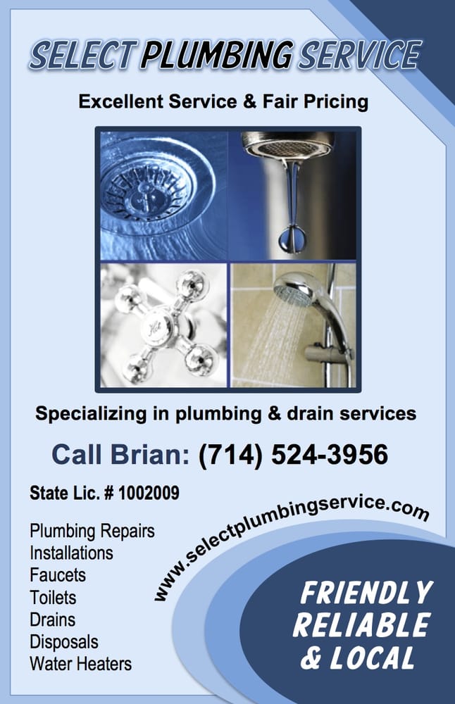 Select Plumbing Service
