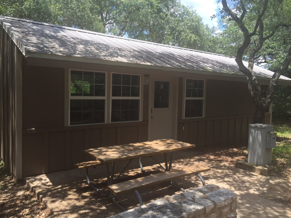 Air Conditioned Cabins With 4 Twin Beds And A Small Kitchen Sink