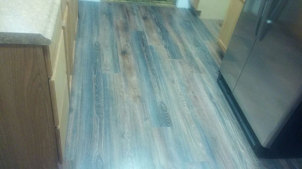 Pretty New Laminate Floors For The Haehns Armstrong Aqua Core Photo Of Beck S Floor Installations Mesa Az United States Pretty New Laminate
