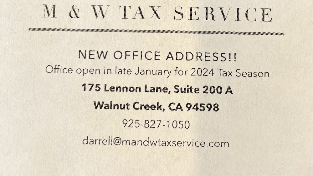 M And W Tax Service