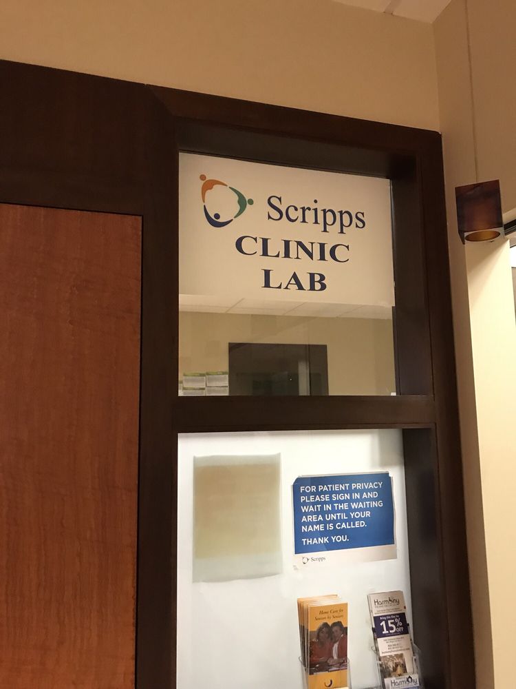Scripps Clinical Lab Laboratory Testing 501 Washington St
