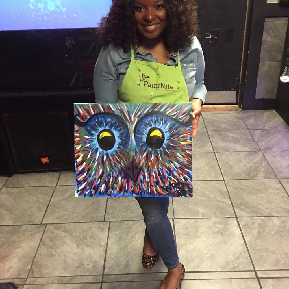 Paint Night At Aura Lounge On Thursdays Lotsoffun Yelp Photo Of Aura Resturant Lounge Virginia Beach Va United States Paint