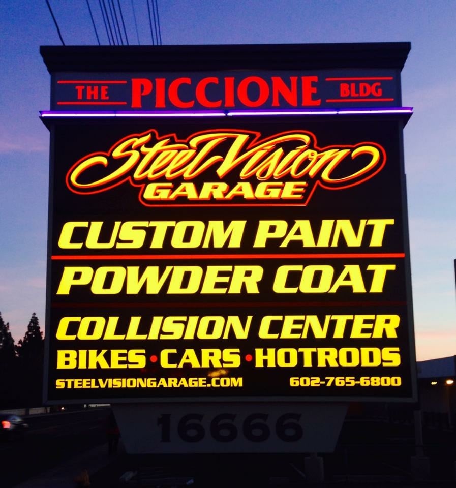 Steel Vision Garage Body Shops 16666 N 32nd St, Phoenix, AZ Phone