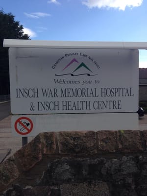 Insch District War Memorial Hospital Hospitals Rannes - 