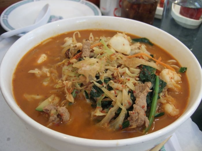 Spicy noodle soup Yelp