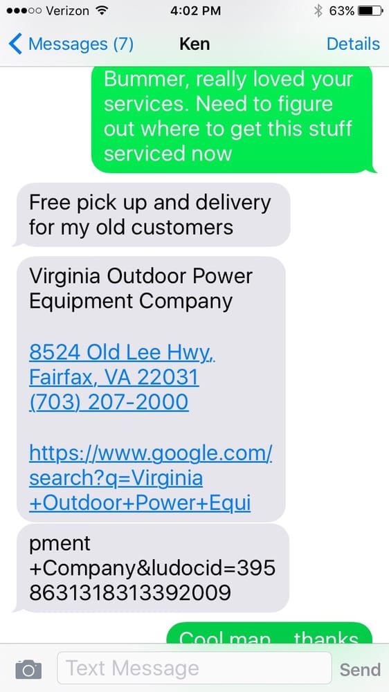 Virginia Outdoor Power Equipment