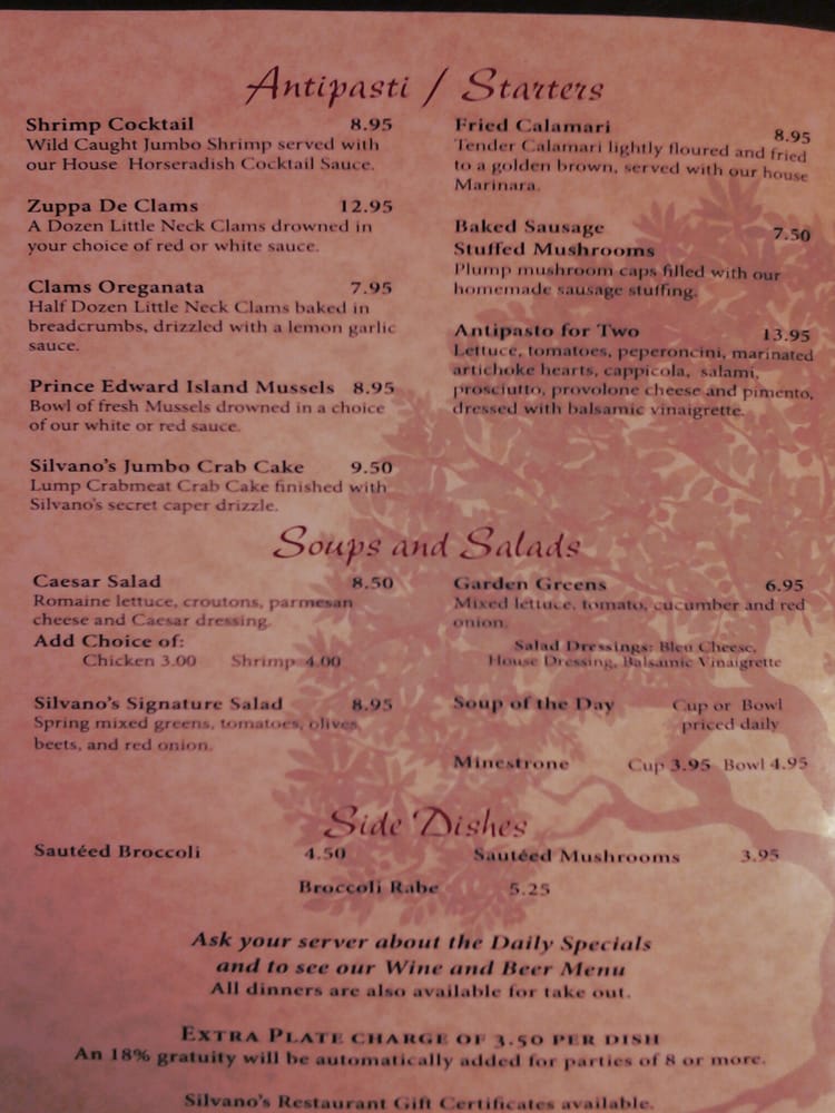 Silvano S Italian Restaurant Cambridge Ny Silvano S Italian Restaurant Cambridge Ny
