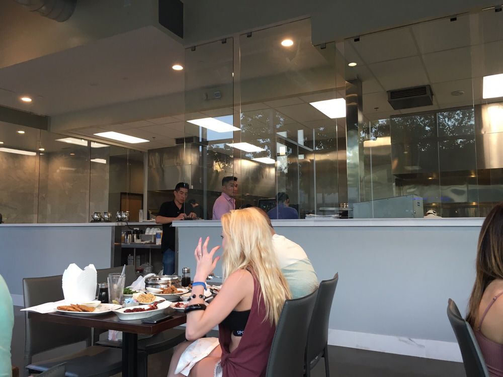 View Of Kitchen Ops From Tables Yelp Photo Of Roc Playa Vista Los Angeles Ca United States View