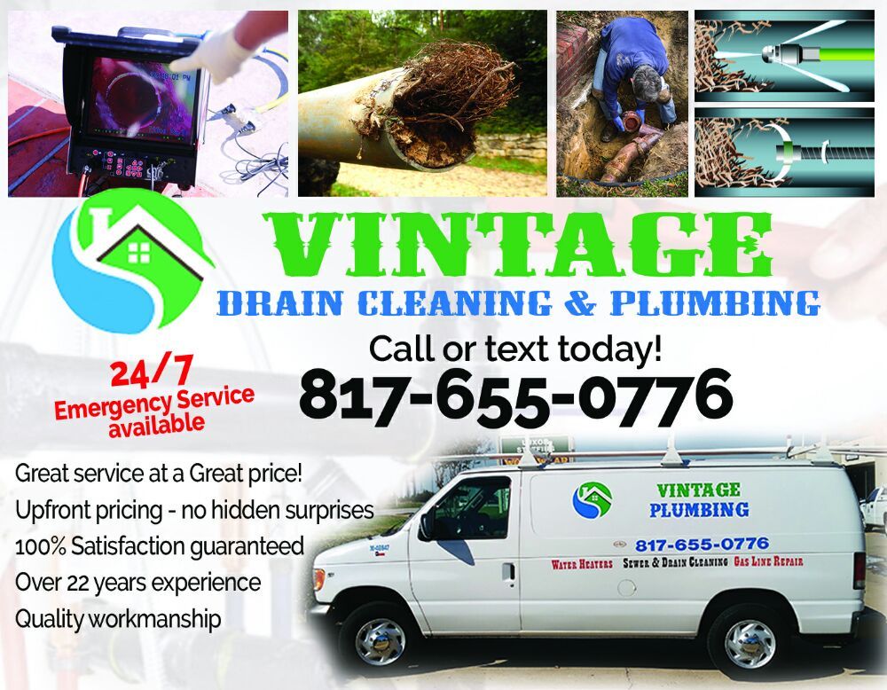 Vintage Drain Cleaning & Plumbing