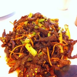 Photo of Classic Sichuan - Millbrae, CA, United States. Dry cooked shredded beef spicy