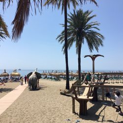 Playa De La Venus Beaches Avenida Duque Ahumada Marbella Photo Of Playa De La Venus Marbella Málaga Spain