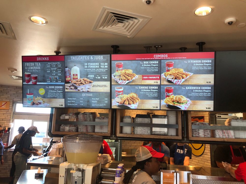 Raising Cane’s Chicken Fingers Chicken Shop 3620 College St