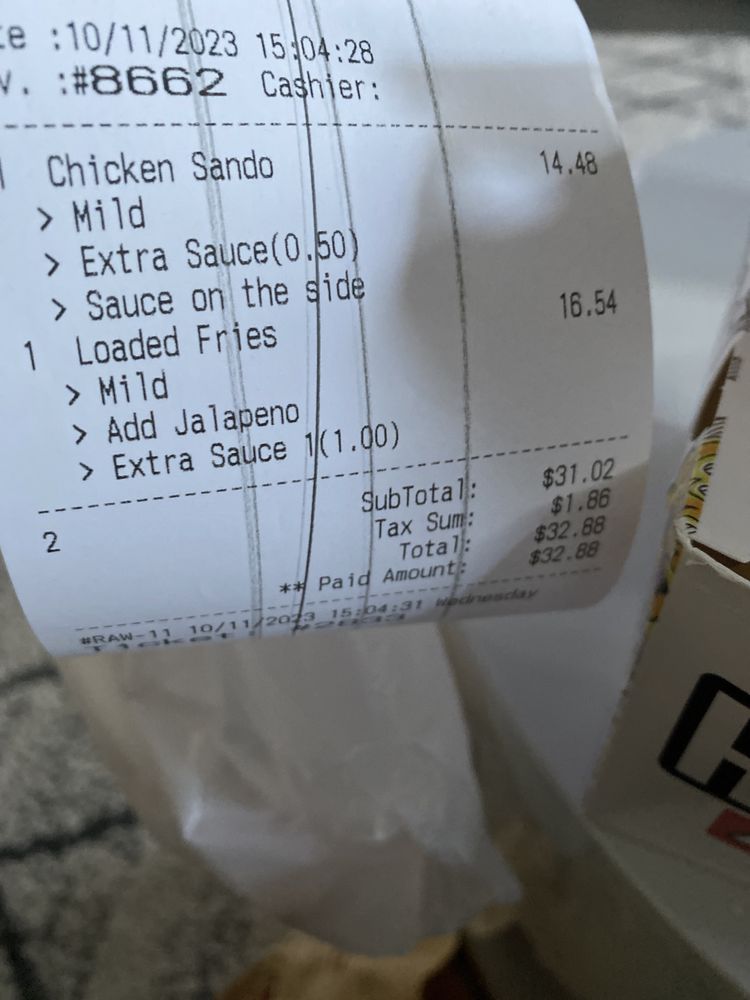 Hangry Joe’s Hot Chicken, Montgomery Village Roadtrippers