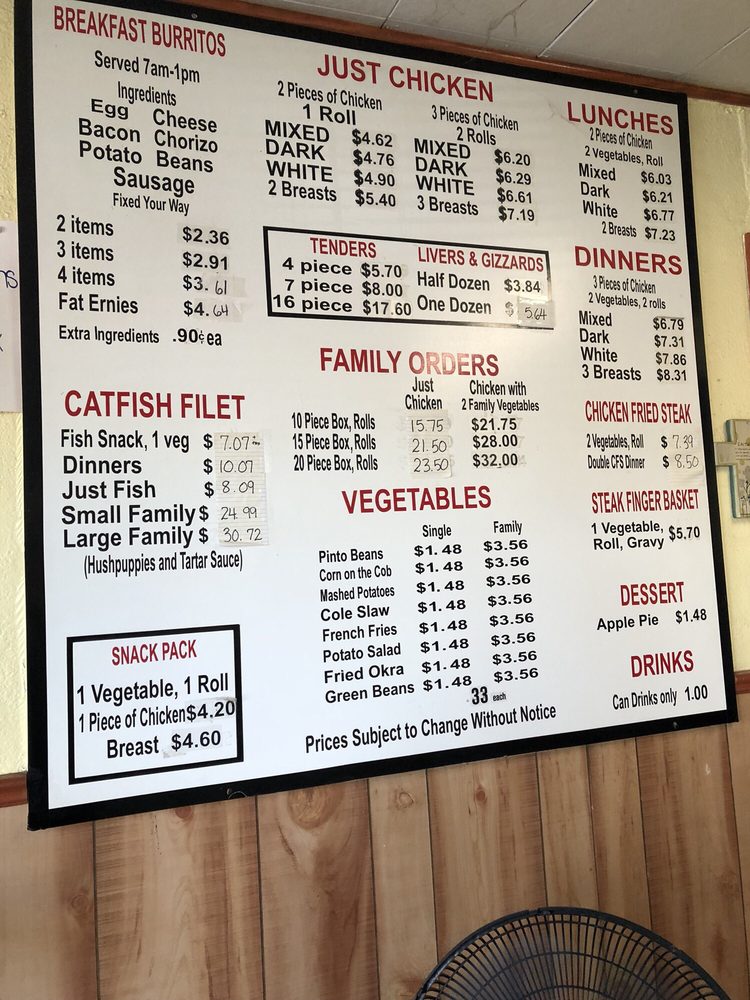 Ernie's Fried Chicken No 2