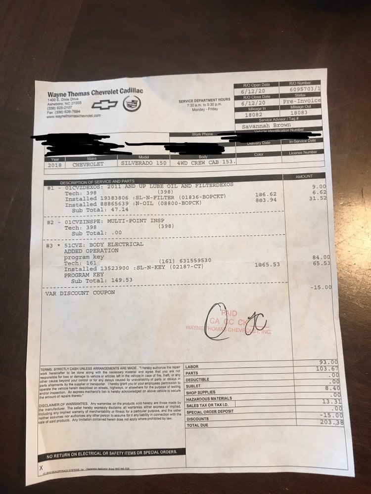 Wayne Thomas Chevrolet Cadillac