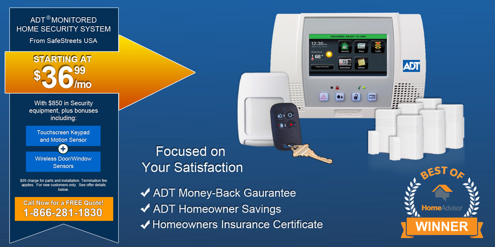 SafeStreets USA ADT Authorized Dealer 17 Photos Security Systems