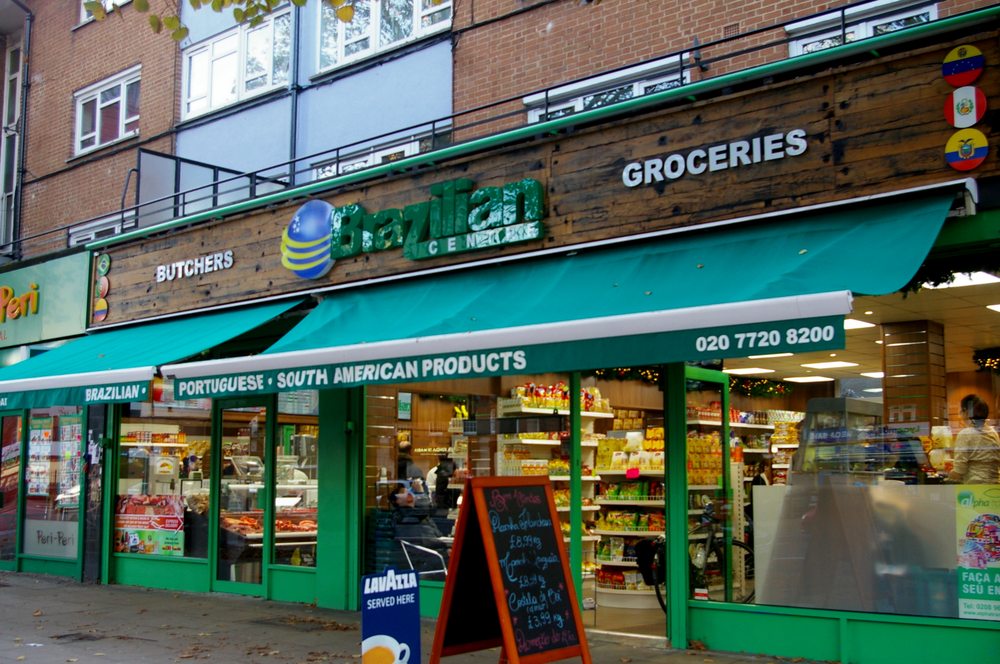 Brazilian Centre Grocery 284286 Clapham Road, Clapham, Stockwell, London, United Kingdom