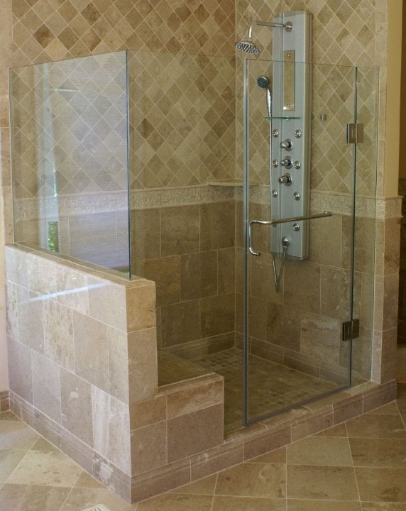 Truly Frameless Shower Doors 10 Photos Kitchen Bath 2987 Truly Frameless Shower