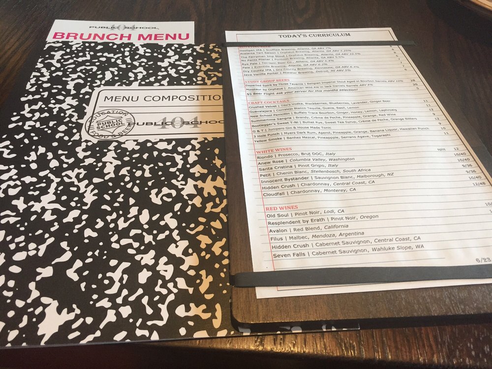 fun menus designs yelp