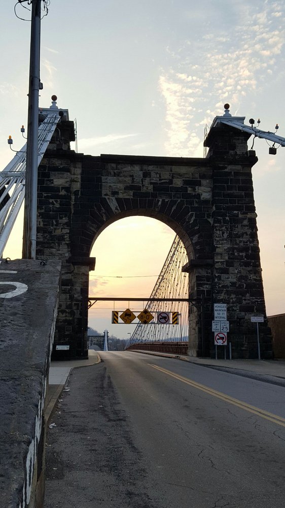 Wheeling Suspension Bridge 13 Photos Landmarks & Historical