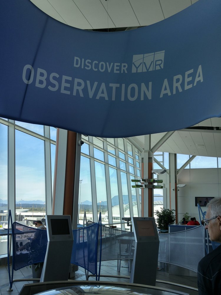Discover YVR Observation Area