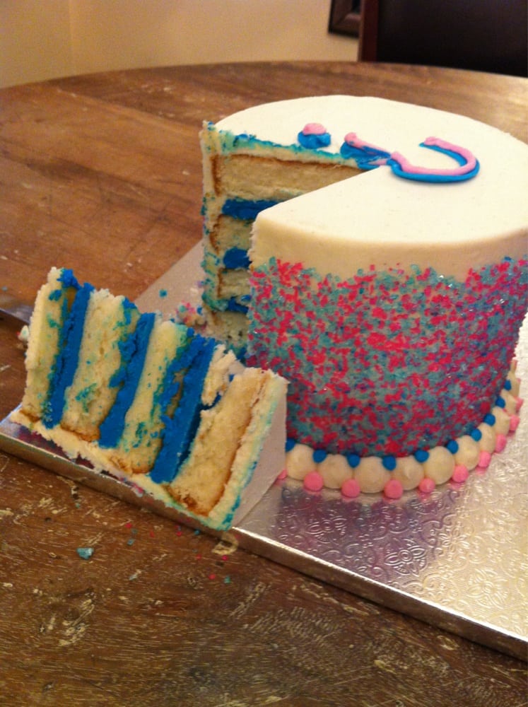 Gender Reveal Cake Bakersfield Gender Reveal Cake Bakersfield