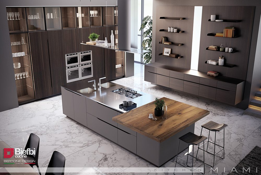 Modern Kitchen Cabinets Integrated Handles Slab Doors Yelp Photo Of European Kitchen Center Brooklyn Ny United States Modern Cabinets
