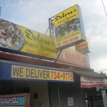 Dolora’s Hauz of Pancit Malabon - Imported Food - Doña Soledad Ave ...